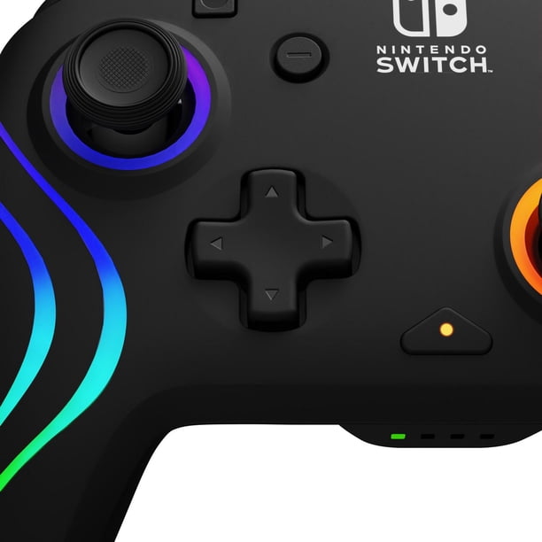 Afterglow™ Wave Wireless RGB Gaming Controller - Nintendo Switch™, Nintendo  Switch™ Lite, & Nintendo Switch™ - OLED Model, Nintendo Switch™ 2, LED  Lighting, Rechargeable Battery - Black