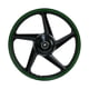 thumbnail image 2 of Rin Delantero Negro Filo Verde 1.40X18 Italika Ft 150 Ts (23-26), 2 of 3