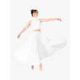 thumbnail image 5 of Womens Lyrical Flow Floor Length Skirt, 5 of 12
