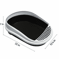 thumbnail image 4 of Large No-Scooping Cat Litter Box with Sifting System – Extra Large 3-Tray Litter Box with Removable Rim – Durable, Hygienic & Easy to Clean – 21.6 x 15.5 x 7 in, 4 of 7