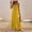 *Yellow, variant on ClodeEU Women's V Neck Button Sleeveless Wide Leg Jumpsuit with Pockets ,Solid Color Casual Long Romper Yellow,Womens Plus XXL
