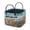 Bunny Print, variant on Pzuqiu Sunset Cactus Print Quilted Laundry Basket with Handles, Foldable Large Capacity Clothes Organization Heavy-Duty Soft Fabric Storage Hamper for Bedroom Bathroom Nursery