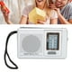 thumbnail image 5 of Mini Radio, Bolsillo Portátil Radio AM/ Classic Elegant para viajar a Casa para Senderismo, 5 of 7
