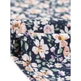 thumbnail image 5 of Blusas de talgrande pamujer Blucon volantes y péplum floral con cuello en V y estampado floral Ditsy Azul Marino XXL, 5 of 5