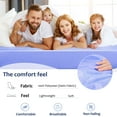 thumbnail image 3 of Unique Bargains Satin Silk Fitted Bed Sheet with Deep Pocket Ultra Luxury Smooth, 3 of 8