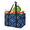 Multicolor 2, variant on Black Grey White Camo Reusable Grocery Bags, Foldable Shopping Bags for Groceries with Handles, Large Grocery Tote for Kitchen, Market, Car Trunk, Picnic