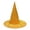 A-Orange500, variant on Yuanlong Unisex Hat Lightweight Velvet Pointed Wide Brim Witch Hat Halloween Dress Up Cosplay Stage Show Novelty Costume Hat