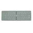 thumbnail image 1 of Foldable Keyboard, 67 Keys Portable Folding Keyboard, Rechargeable Ultra Slim Mini Keyboard Pocket Travel Keyboard for Smartphone Tablet Laptop, 1 of 7