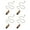 Wood Color, variant on SDFGTstore Ceiling Fan Pull Chains Decorative Chain Extender set for Light & Fan Control