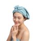 thumbnail image 3 of Gorros para secar el cabello, toallas de microfibra para secar el cabello, gorro de baño con lazo elástico, absorbente súper suave, 3 of 5