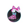 thumbnail image 3 of Jojo's Bow Club Cheerleader Bow - November Limited Edition #37, 3 of 6