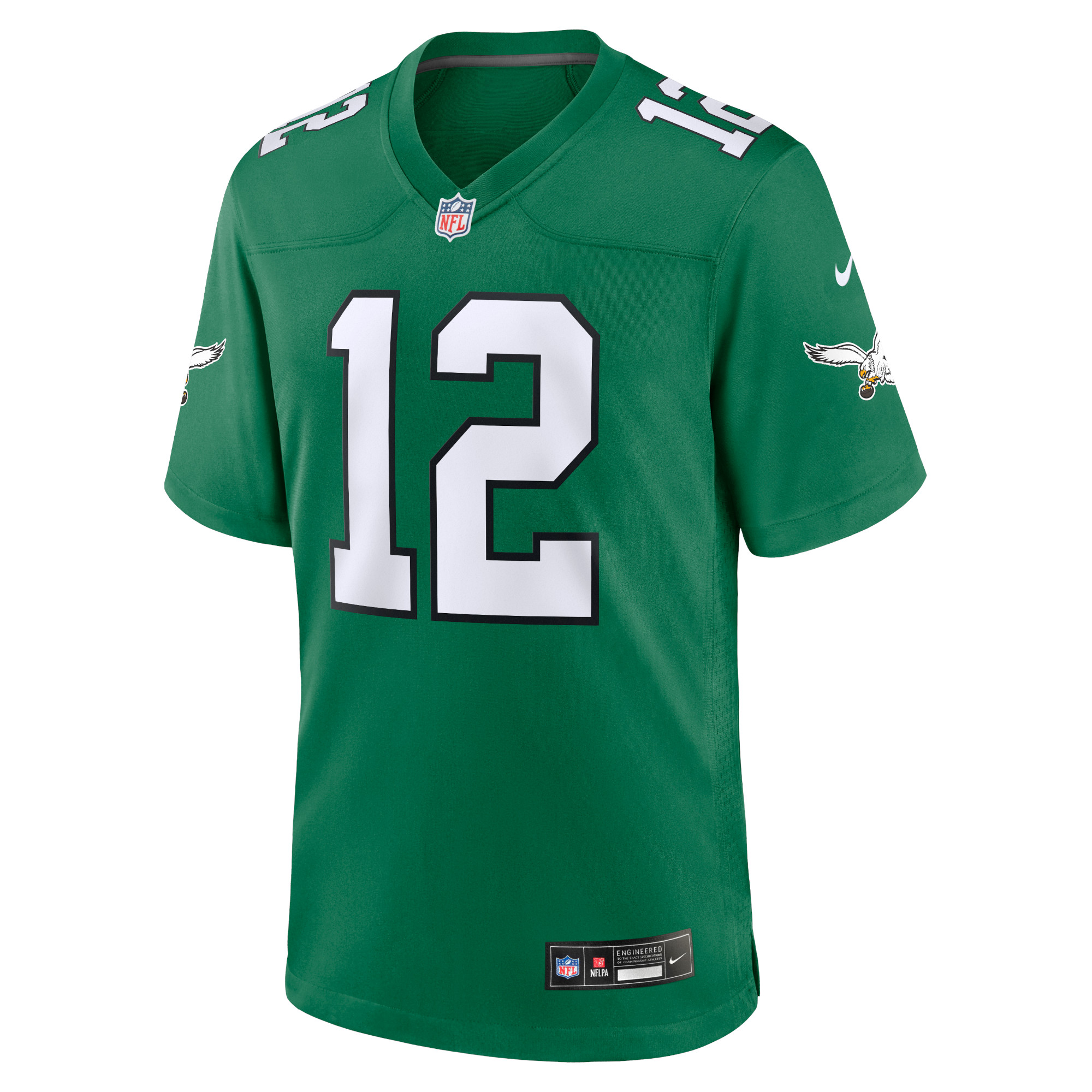 Men's Nike Randall Cunningham Kelly Green Philadelphia Eagles Alternate ...