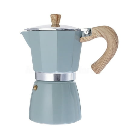 

XM Culture Aluminum Italian Style Espresso Coffee Maker Percolator Stove Top Pot Kettle