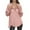 Pink, variant on Women's Fashion Women's Lightweight Long Sleeve Pullover With Pockets Preppy Graphic Hoodie, Solid Color Fall Winter Sweatshirt with Button Details for Stylish Outfits,Army Green,L