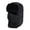 Black, variant on WTXUE Winter Hat, Trapper Hat Adult s Thickened Plush Warm Ear Ski Hat Outdoor Windproof and Cold Proof Hats, Bomber Hats for Unisex, Navy