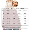 thumbnail image 5 of JuneFish Women Crewneck Sweatshirts Long Sleeve Tops Casual Loose Slit Pullover Fall Tops, 5 of 5