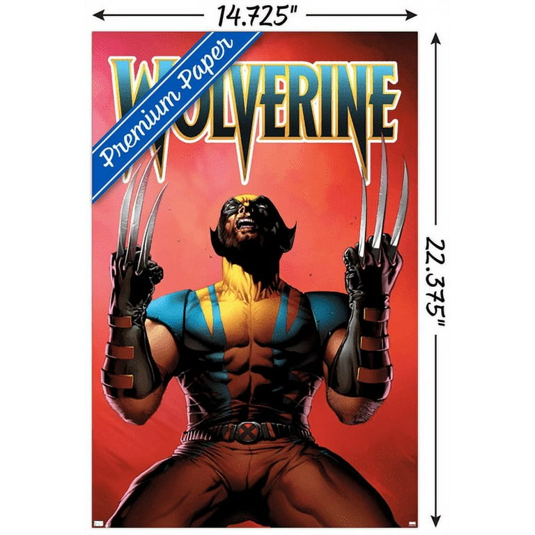 ウルヴァリン WOLVERINE ポスター MARVEL X-MEN ビンテージ ウルヴァリン WOLVERINE ポスター MARVEL X-MEN ビンテージ