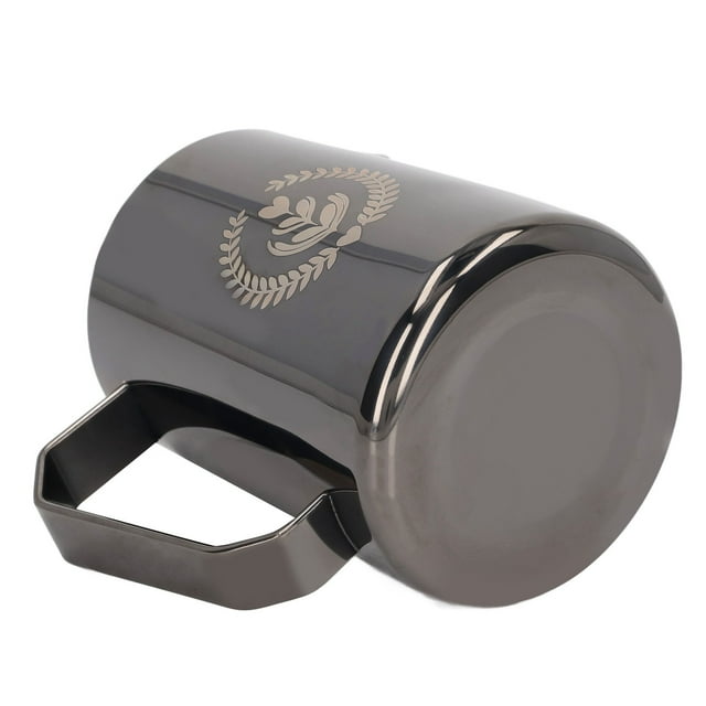 Taza Para Espumar, Jarra Para Espumar Leche De Acero Inoxidable Sin Goteo Fácil De Verter Con Asa Para El Hogar