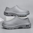 thumbnail image 4 of Hombres Chef Zapatos Combinados para sin deslizamiento la (gris 41-42), 4 of 9