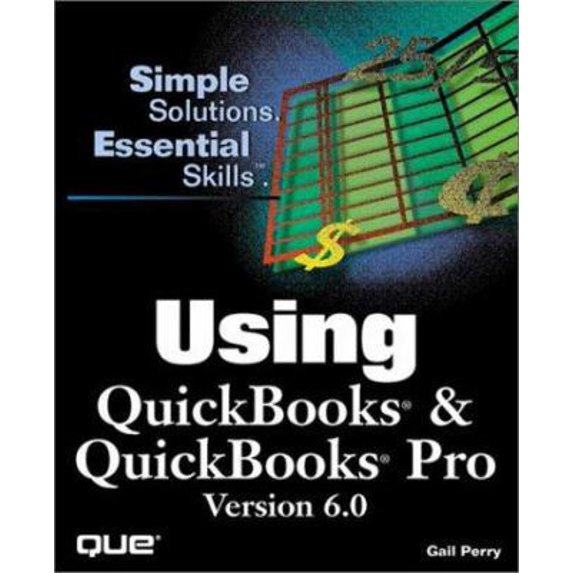 Pre-Owned Using Quickbooks & Quickbooks Pro Version 6.0 (Using Series) (Paperback) 0789716607 9780789716606