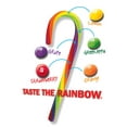 SKITTLES Rainbow (5 Flavors in 1) Candy Cane, 1 oz AllergenFree