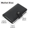thumbnail image 1 of Cartera delgada de cuero de PU para hombre con bolsillo frontal y clip para billetes Carteras para tarjetas de crédito, 1 of 8