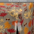 thumbnail image 4 of Burnt Orange Dog Crate Cover, Cartoonish Autumn Leaves Acorns and Berries Seasonal Nature Foliage, Easy to Use Pet Kennel Cover Small Dogs Puppies Kittens, 7 Sizes, Umber and Multicolor, by Ambesonne, 4 of 6