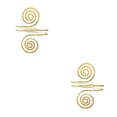 thumbnail image 3 of Qarigey Arm Cuff Jewelry Brazalete de decoración de moda para niñas Decoración de ropa dorado 2Conjunto, 3 of 6