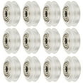 thumbnail image 1 of Bearing Wheel, Easy To Carry V-Type Wheel,  Performance Great Workmanship High Hardness For Bearing Wheel 3D Printer Parts, 1 of 8