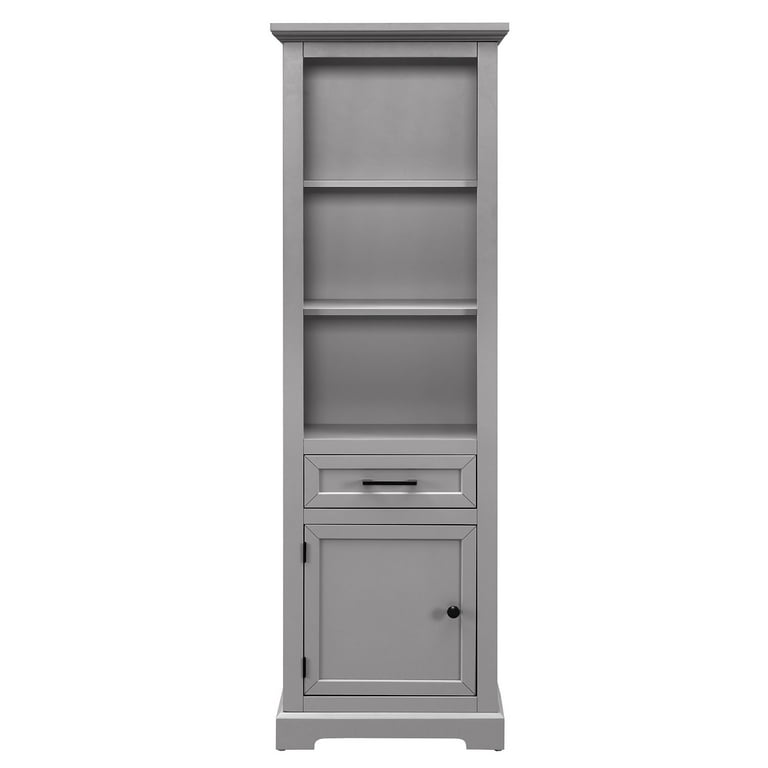 Aiho 47 Kitchen Pantry Storage Cabinet for Kitchen Dining Room - Whit