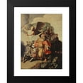 thumbnail image 2 of Rembrandt van Rijn 11x14 Black Modern Framed Museum Art Print Titled - The Donkey of the Prophet Balaam (1626), 2 of 5