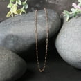 thumbnail image 4 of 14K Rose Gold Fine Paperclip Chain (1.5mm) Size 18 inches, 4 of 5