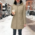 thumbnail image 5 of Roncen Women's Winter Coats Fleece Lined Parka Jacket Hooded Long Winter Warm Parka Coat with Pockets, 5 of 7