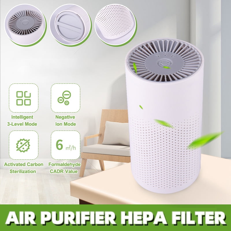Room Air Purifier Hepa Filter Home Smoke Cleaner Eater Indoor Dust