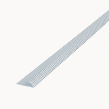 M-D Building Products 78147 1-3/8 In. X 72 In. Silver Aluminum Carpet Gripper w/o Teeth