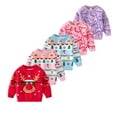 thumbnail image 4 of SILVERCELL 2-9T Boys Girls Sweaters Kids Long Sleeve Ugly Christmas Sweater Knitted Top, 4 of 4