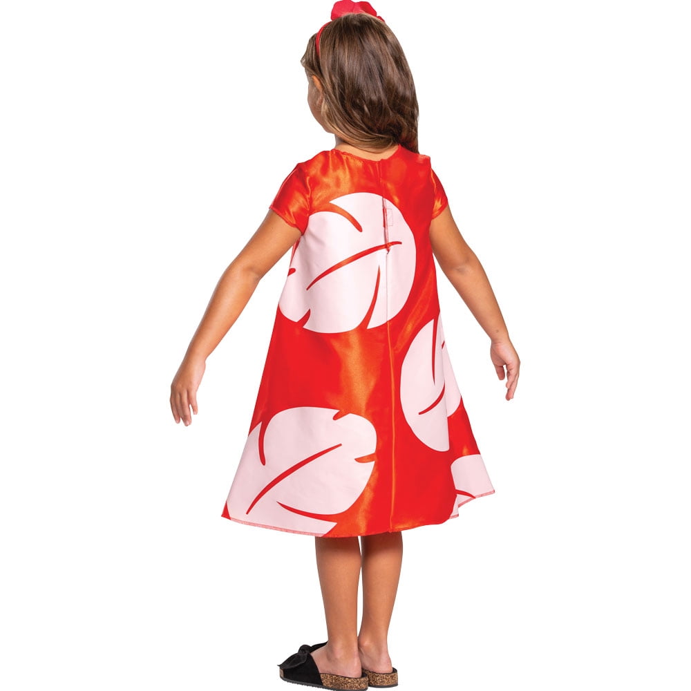 Disguise Disney's Classic Lilo Girl's Halloween Fancy-Dress Costume for Toddler, 3T-4T