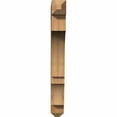 thumbnail image 6 of Ekena Millwork 4"W x 26"D x 34"H Balboa Craftsman Rough Sawn Bracket, Western Red Cedar, 6 of 13