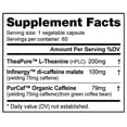 thumbnail image 2 of NutraBio CaffPlus, Dual Source Caffeine with Theanine for Healthy Energy Boost - 60 Vegetable Capsules, 2 of 8