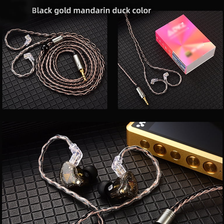 Dedicated Earphone Cable 2Pin 0.75mm Replacement for QKZ-ZXN/ZXT