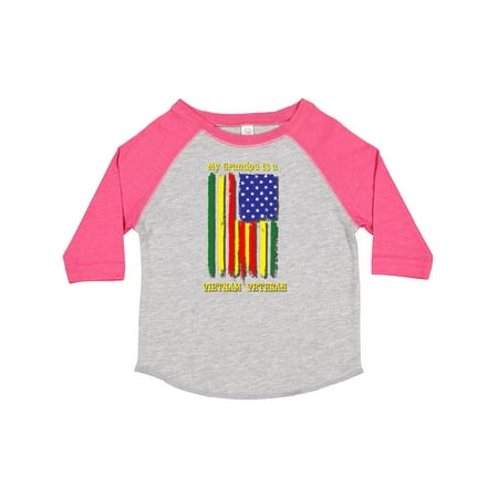

Inktastic My Grandpa is a Vietnam Veteran Gift Toddler Boy or Toddler Girl T-Shirt