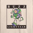 thumbnail image 3 of Toy Story 4 - Type Block Buzz - Women's Lightweight French Terry Long Sleeve Shirt, 3 of 5