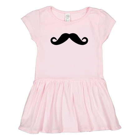 

Inktastic Mustache Gift Toddler Girl Dress