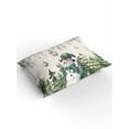 thumbnail image 2 of Green Snowman Christmas Queen Size Comforter Set, Eucalyptus Xmas Tree Balls Rustic Soft Bedding for All Seasons, 4 Pcs Bed Set with 1Comforter (90"x92") ,1 Sheet(94"x116"), 2 Pillowcases (19"x29"), 2 of 7