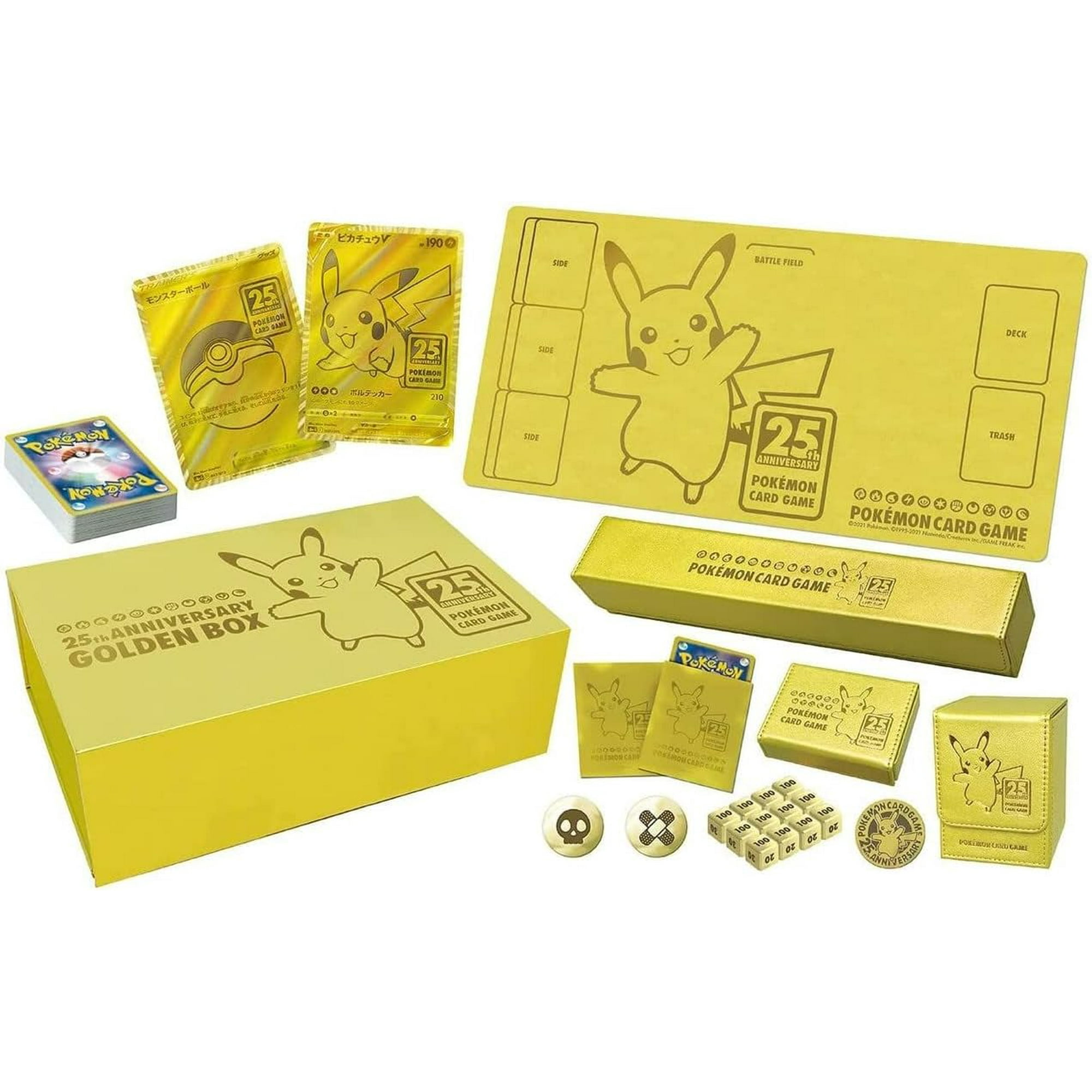 Pokemon Card 25th Anniversary Golden Box Celebration Japan