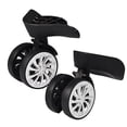 thumbnail image 1 of 2 Pcs Roues de Valise, Roues Pivotantes de Remplacement pour Valise de Voyage Roulements en Plastique (A57), 1 of 5