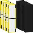 thumbnail image 1 of FLT4825 HEPA Filter B Replacement Compatible with G-Guardian AC4825, AC4300, AC4900, AC4825DLX, AC4850, CDAP4500, AP2200 Air Purifier, 4 H13 True HEPA Filters + 8 Activated Carbon Pre-Filters, Yellow, 1 of 6
