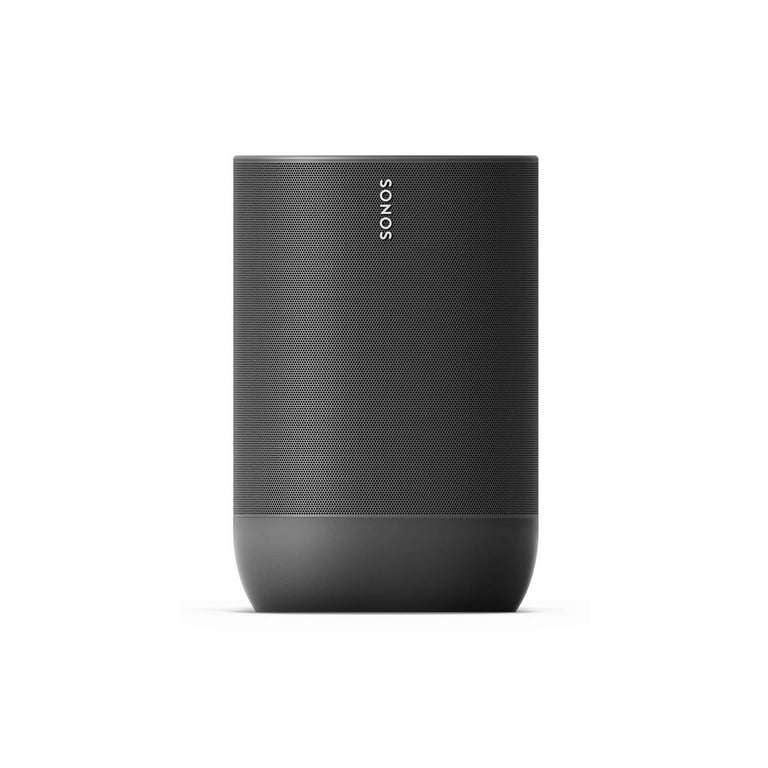 charme At hoppe skrå Sonos Move Portable Smart Battery-Powered Speaker with Bluetooth and Wi-Fi  (Black) - Walmart.com