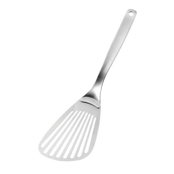 Espátula ranurada Cocina Cocina Pescado Huevo Carne Freír Volteando Acero inoxidable Volteador Utensilio de cocina Sweethay HA4170-00B