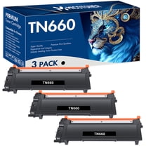 MICOTONER TN-660 Toner Cartridge Compatible for Brother TN660 TN630 TN-630 MFC-L2700DW MFC-L2740DW HL-L2320D HL-L2340DW HL-L2380DW DCP-L2540DW Printer Ink (Black 3-Pack)